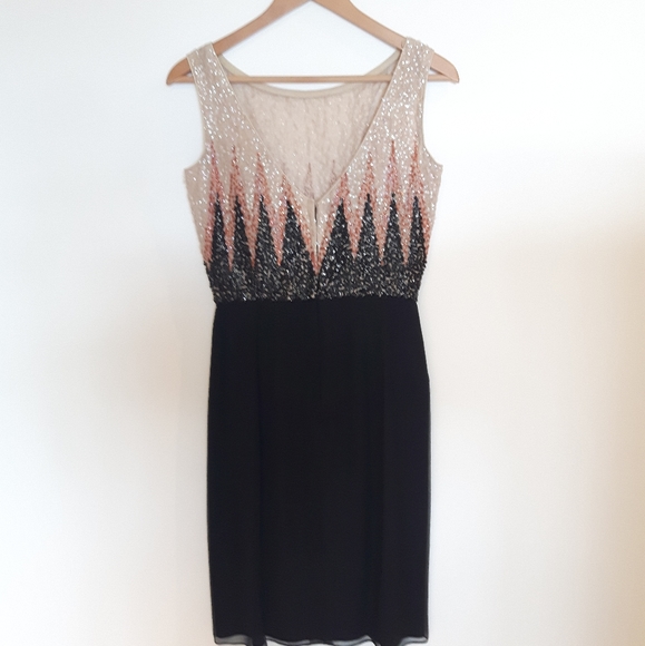 Vintage 1960’s Black Cocktail Dress - Picture 2 of 5